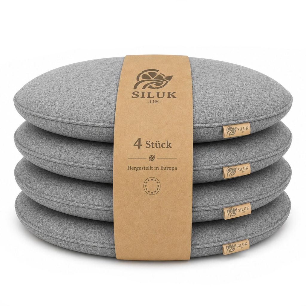 SILUK: Cuscino per seduta in feltro, Ø 36 cm - Cuscino per Immagine del prodotto 