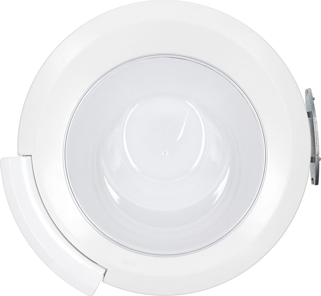 Tür komplett Ring Bullauge weiß silber Glas Kunststoff Waschmaschine Frontlader Bosch Siemens 00704286 passend Balay VarioPerfect EcoSilence ts84...