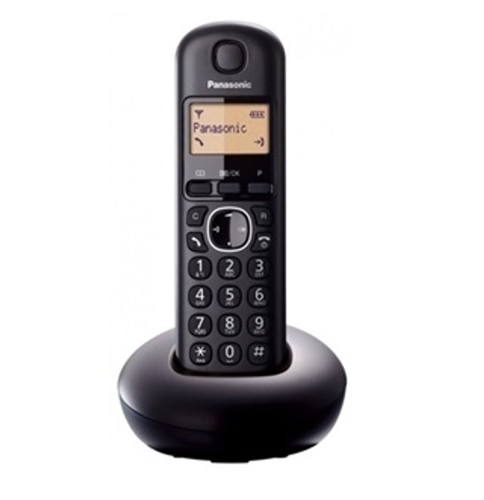 Panasonic KX-TGB210GB, DECT, Polyphonisch, Schwarz, Tisch/Bank, 50 Eintragungen, LCD