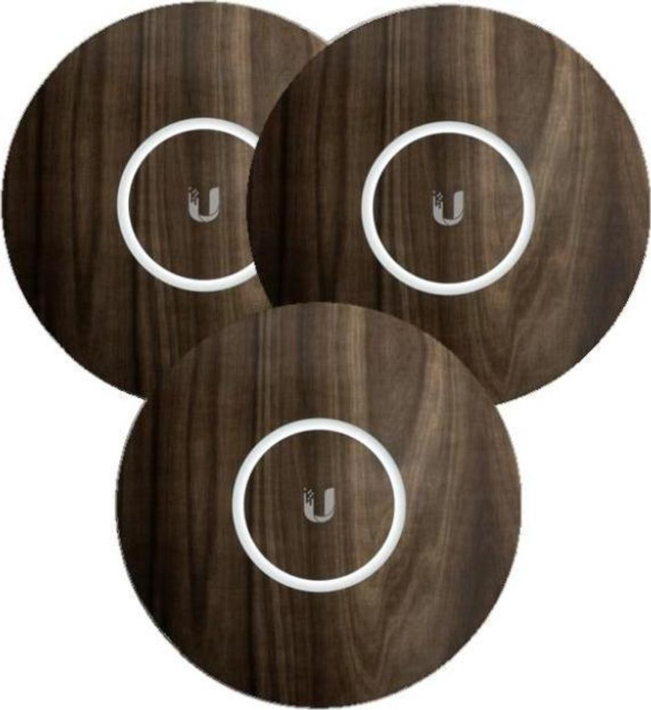 UniFi nanoHD afdekplaten van hout, 3-pack (hout, voor Productafbeelding 
