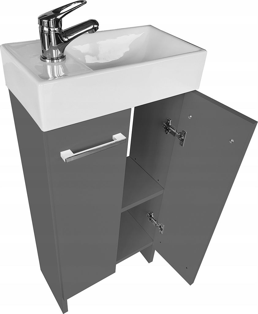 paplinskimoebel Waschtisch mit Unterschrank  81 cm x 40 cm Produktbild 