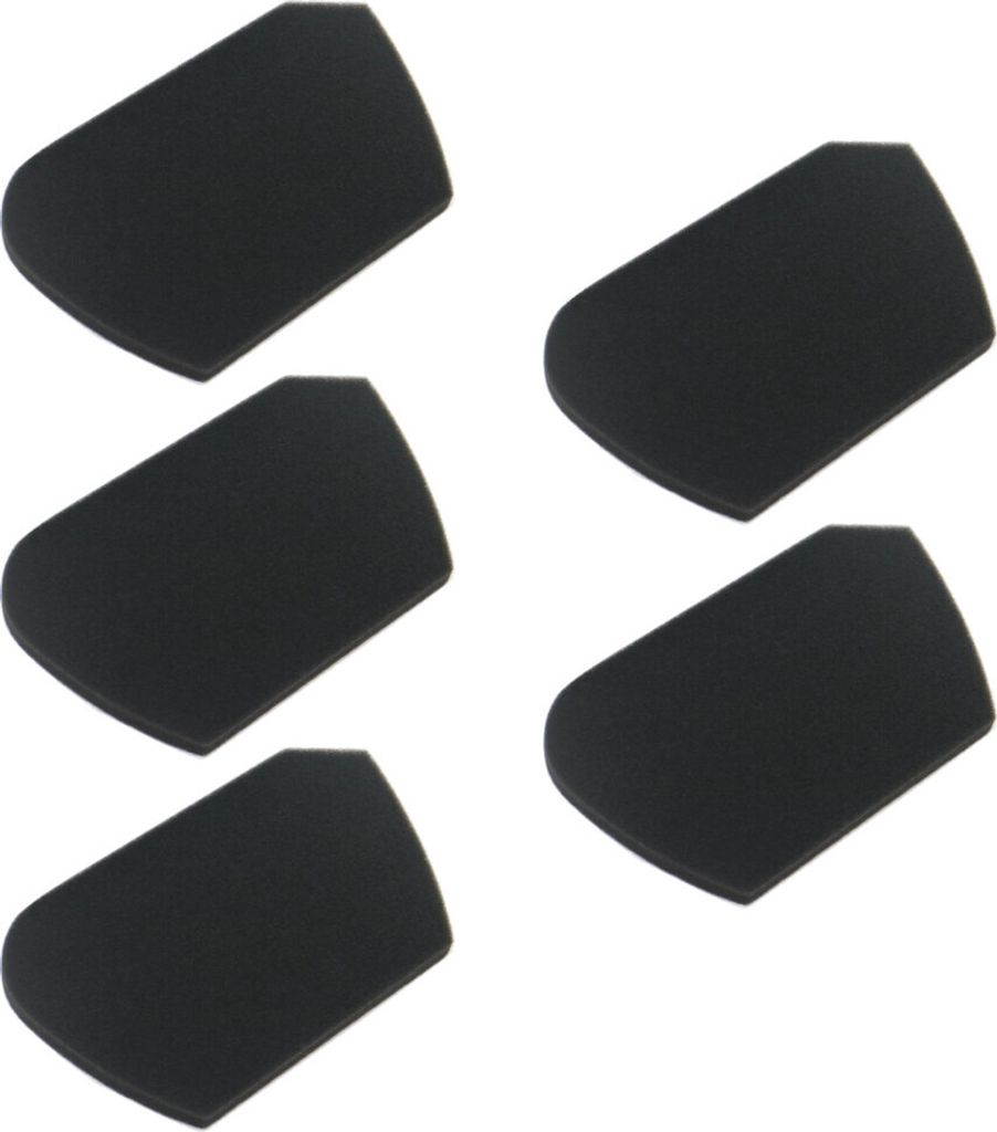 5x Trade-Shop Schaumstoff-Filter / Schaumfilter / Abluftfilter kompatibel mit Rowenta Compacteo Ergo Cyclonic Staubsauger ersetzt RS-RT900096