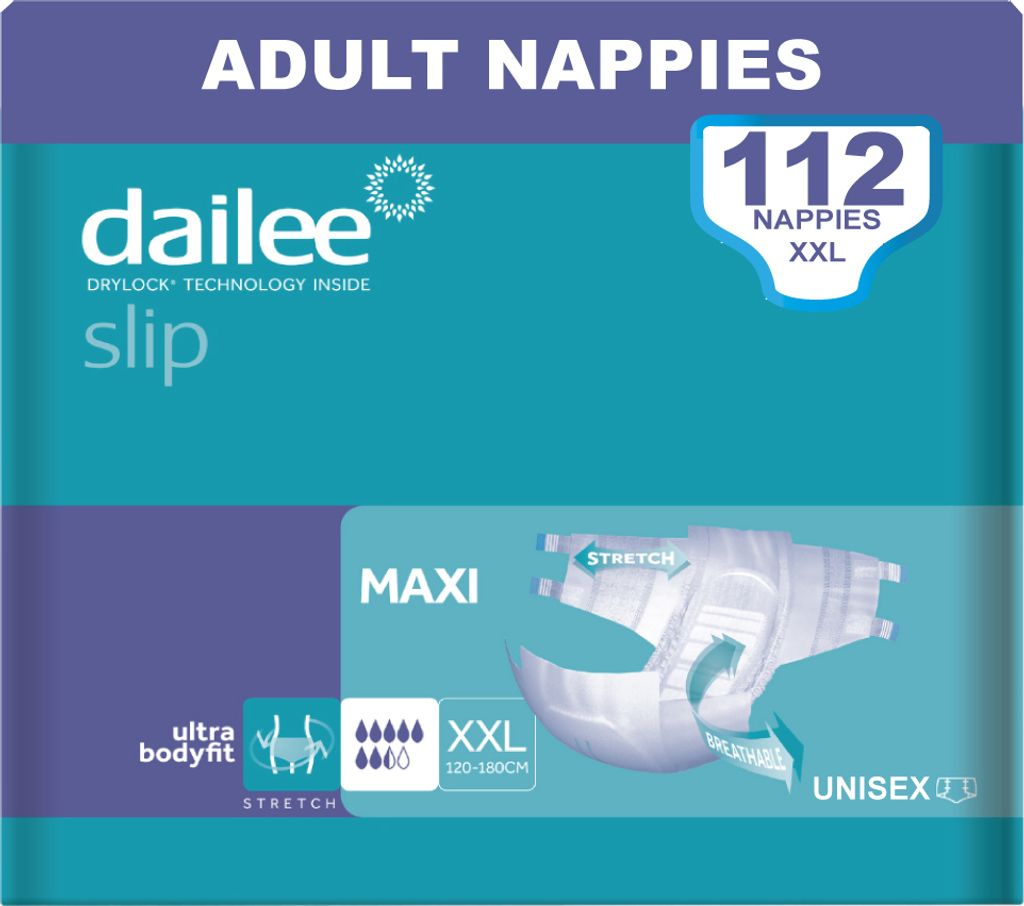 Dailee Slip Maxi -112x pleny pro dospělé - velikost XXL - Obrázek produktu 