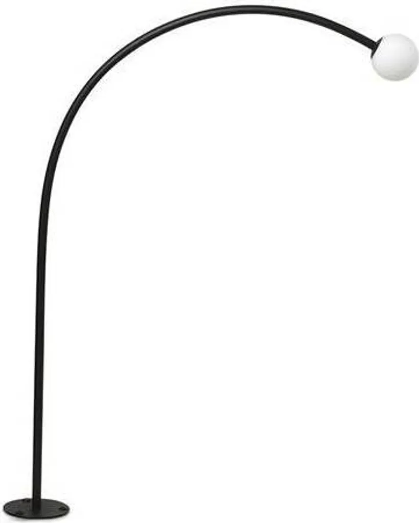 Borne de jardin 24V CUCA 650 noire pour éclairage d'allée sécurisé
