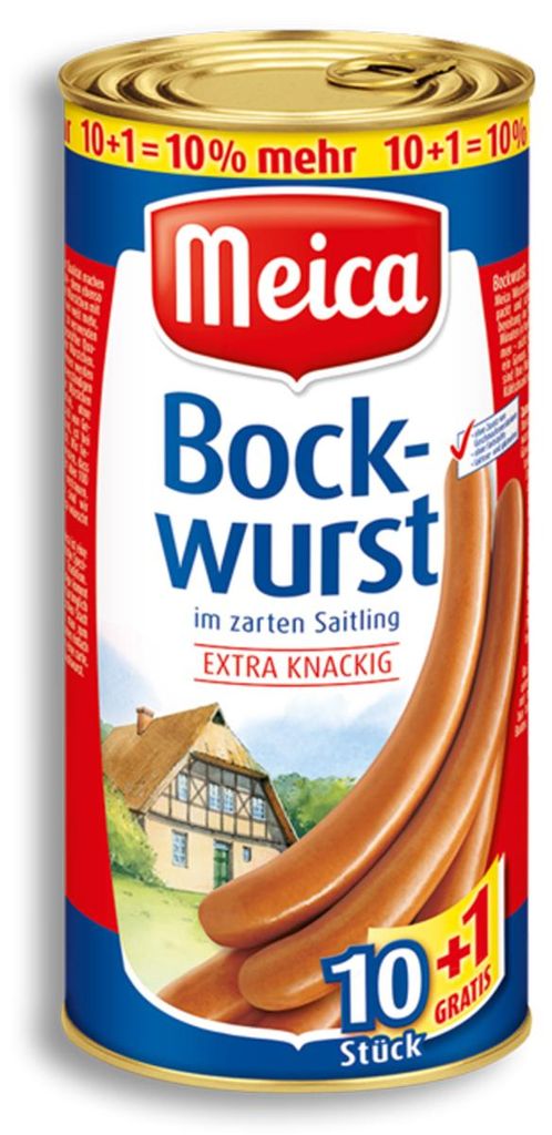 Meica Bockwurst 10+1 990g Produktbild 