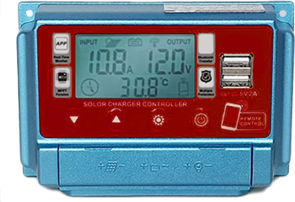 Régulateur de Charge Solaire MPPT 60A pour Site Isolé et Van avec App - 3