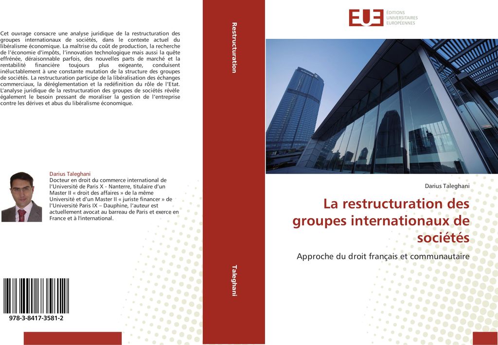 La restructuration des groupes internationaux de sociétés