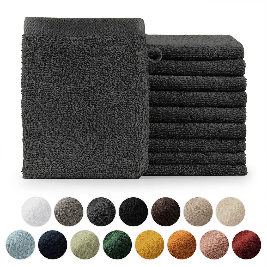 Blumtal Premium Set de serviettes éponge avec boucles de Image du produit 