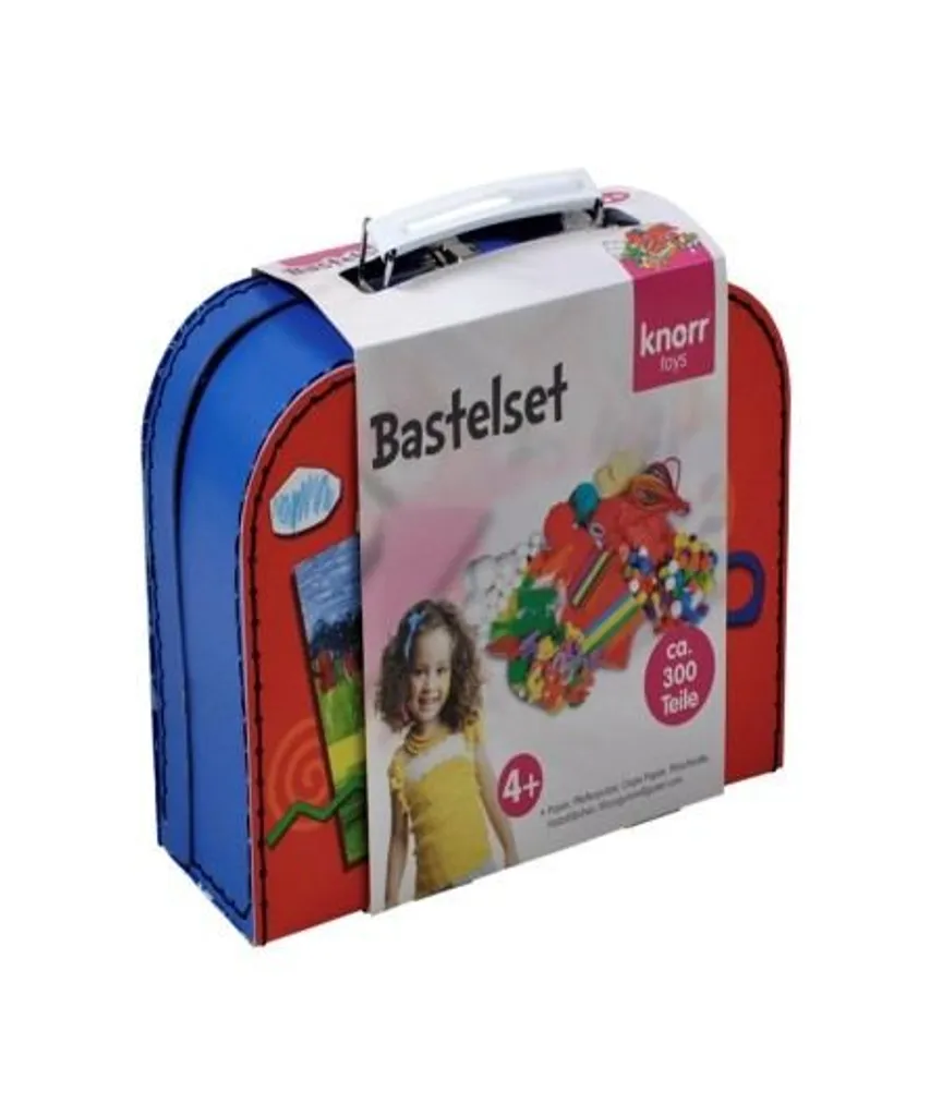 Set créatif Arts & Crafts 300 pièces multicolores avec accessoires