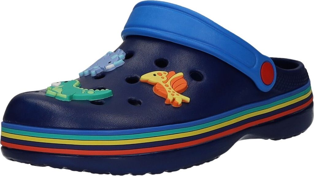 Sneakers Kinder-Badeschuh Dinosaurier Navy-Blau, Farbe:blau, EU Größe:26