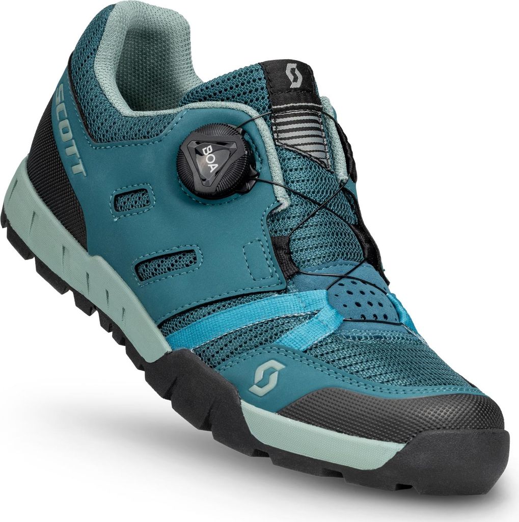 Scott Sport Crus-r Flat BOA Damenschuh petrol blue/mint green 39.0