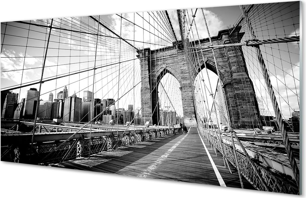 Glasbilder 140x70 Wandkunst Die meisten Wolkenkratzer