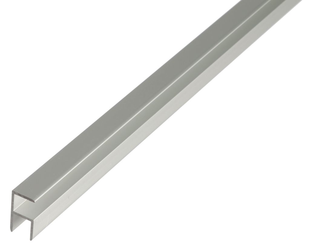 Alberts Eckprofil selbstklemmend aus Aluminium silberfarbig 22,5x43x1,8/2m
