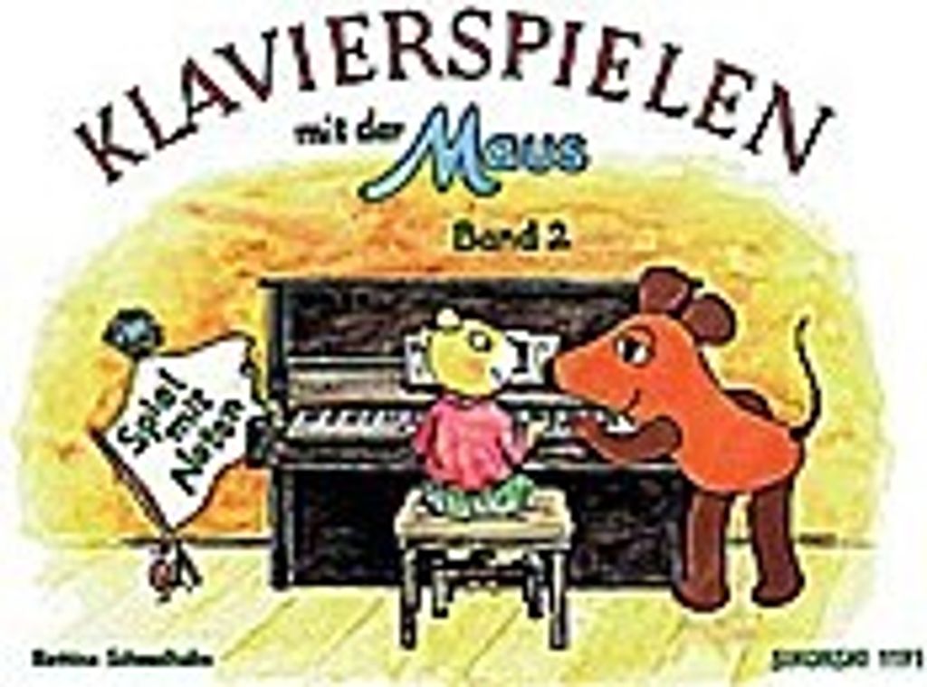 Klavierspielen mit der Maus Band 2Spiel mit Noten