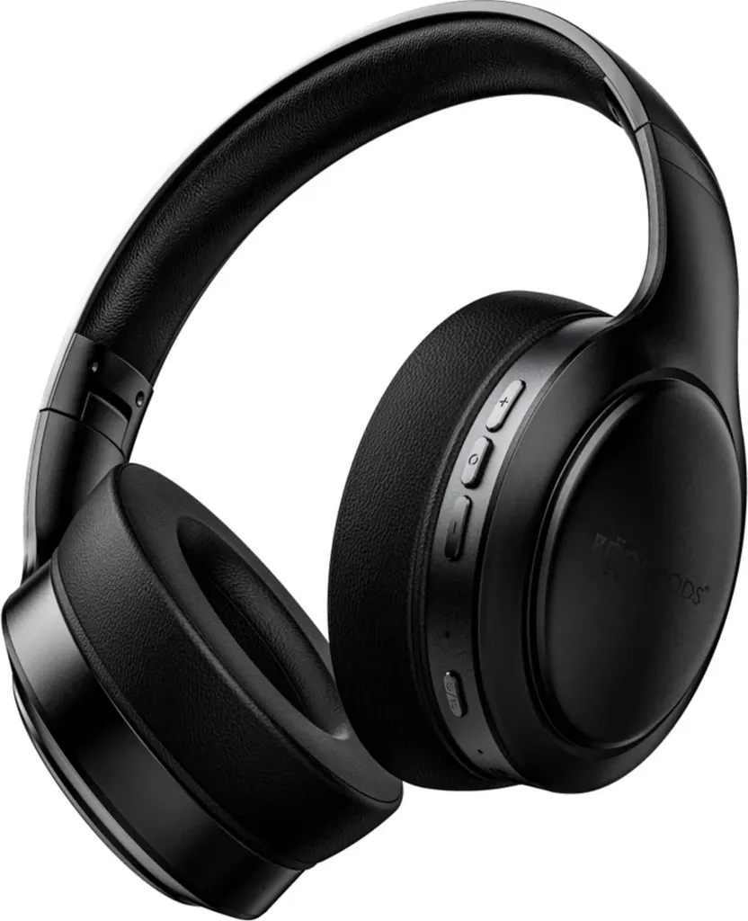 BOOMPODS Headpods Pro2 Black Casque Audio Bluetooth avec Micro Intégré