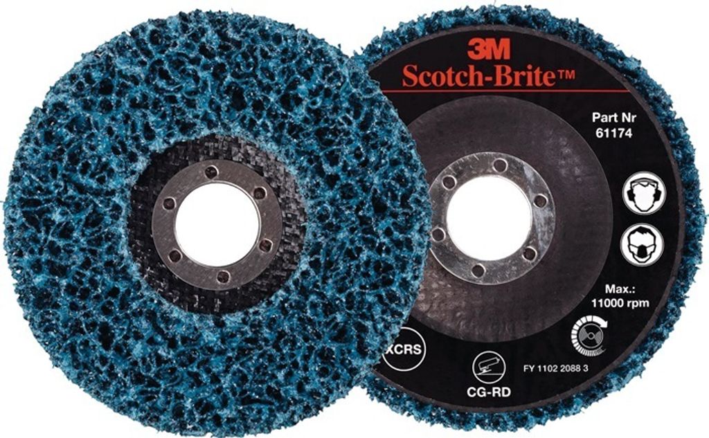 3M Grobreinigungsscheibe CG-RD D.115x22mm ext.coarse 10 Stk