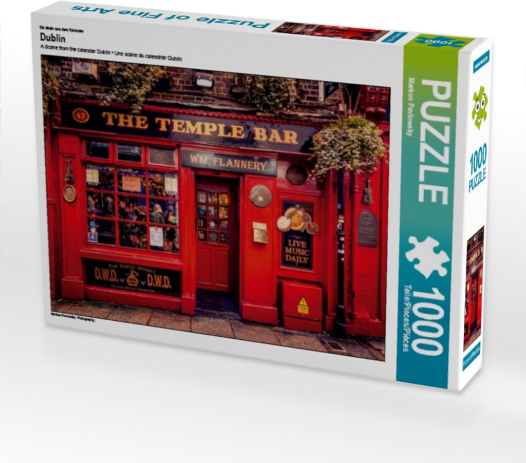 Calvendo Ein Motiv aus dem Kalender Dublin 1000 Teile Produktbild 