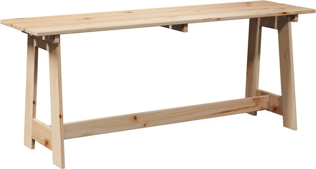 SYFAX™ Panchina da esterno Naturale 119 x 47 x 35 cm