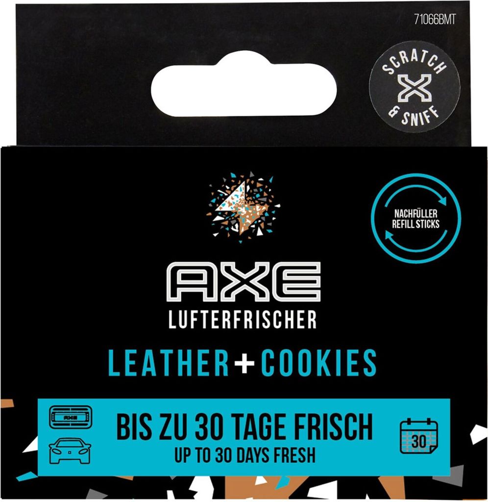 Osviežovač vzduchu AXE REFILLABLE STICKS Leather + Cookies Obrázok produktu 