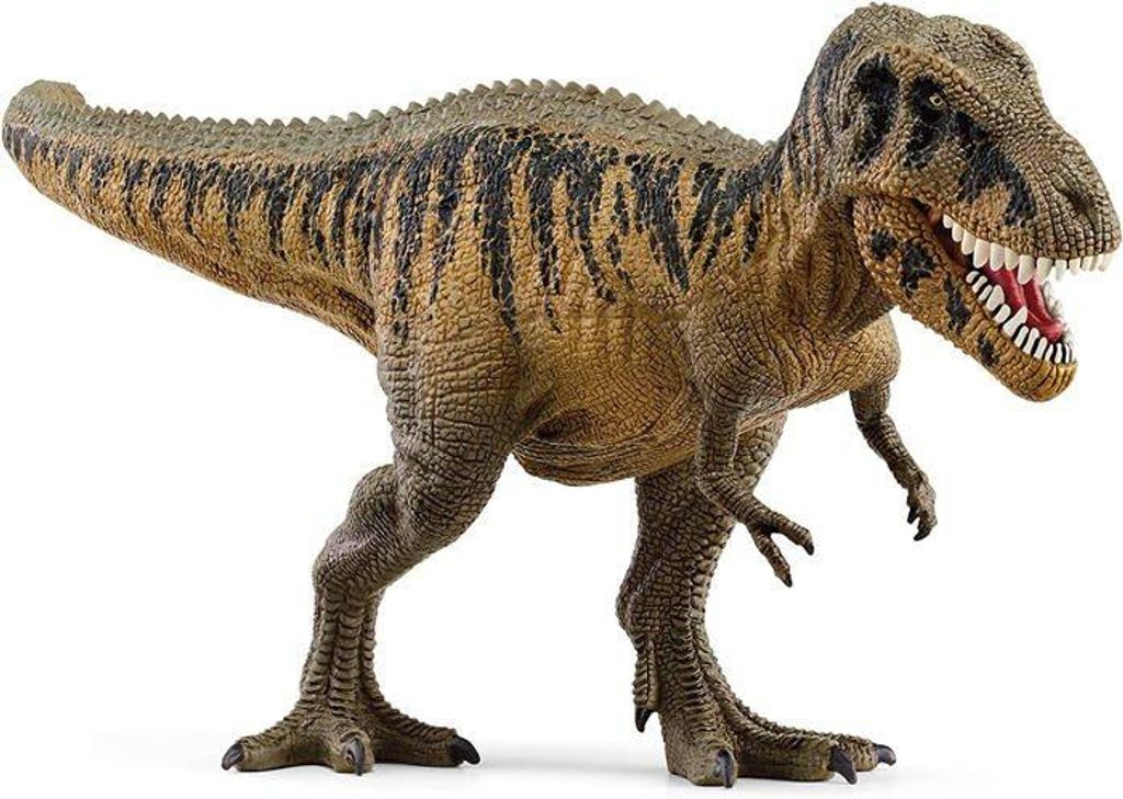 Figur Tarbosaurus, SCHLEICH 15034 Dinosaurier, Ab 5 Jahren, Braune und Mehrfarbige Figur, Beweglicher Kiefer