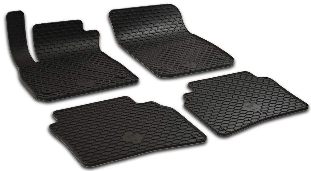 WALSER DirtGuard Gummi Fussmatten Auto für Opel Insignia B 2017-Heute, 100% passgenaue Auto Fußmatten, robuste Universal Fußmatte Auto, Gummimat...