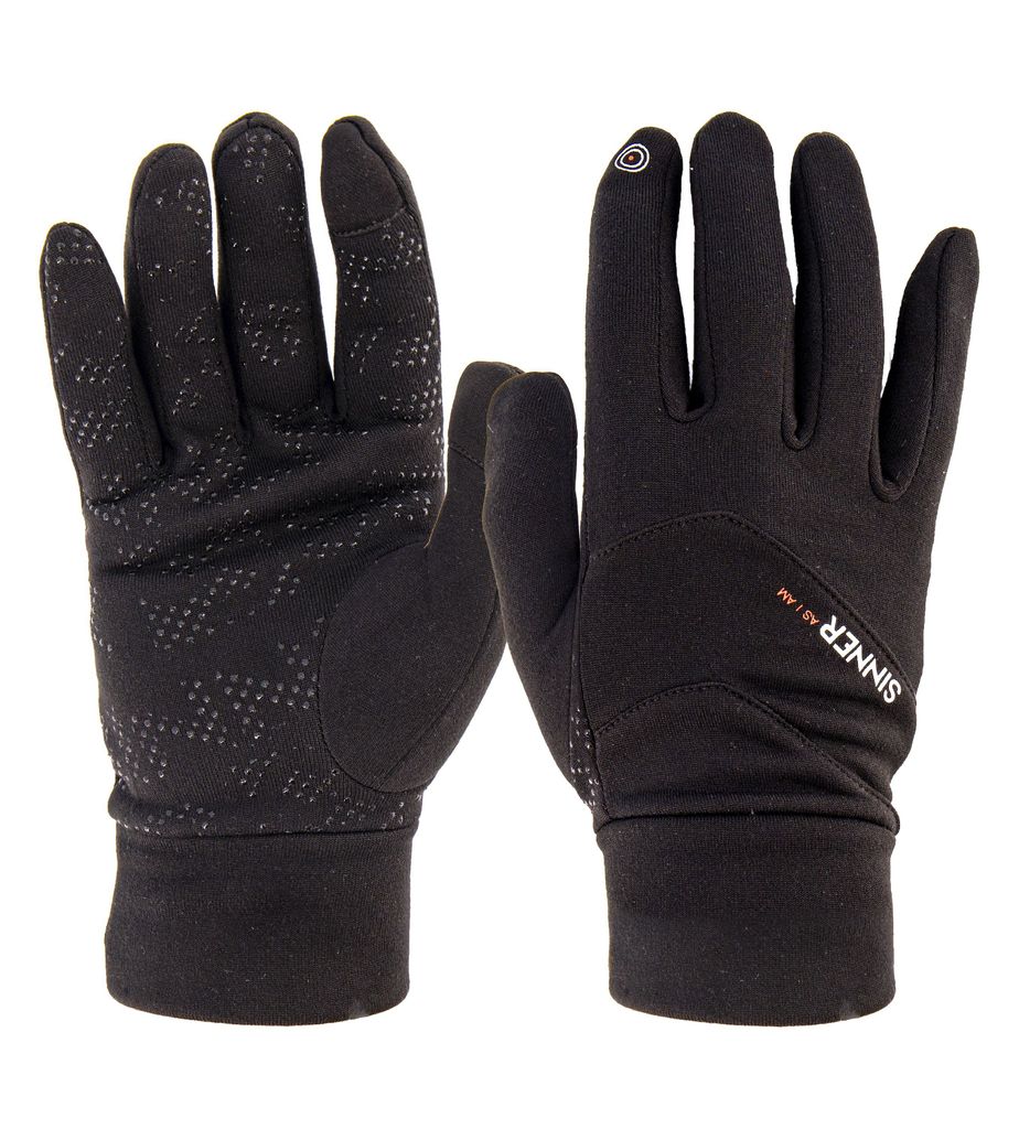 SINNER - catamount ii touchscreen handschuh - Skihandschuhe Herren - Schwarz/Schwarz/Weiß