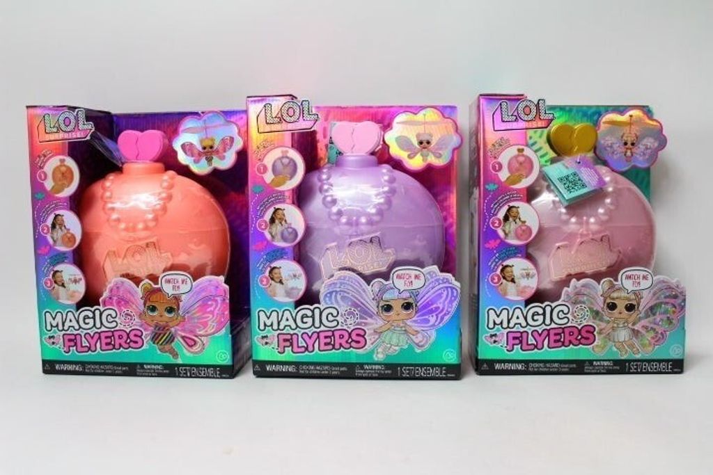 LOL Surprise Magic Wishies Flying Tot Fliederfarbene Flügel Produktbild 6