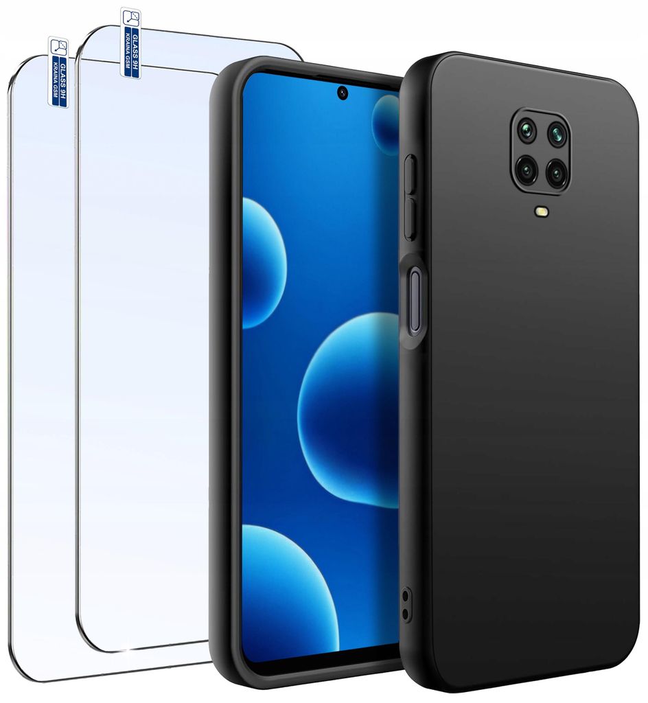 ZESTAW Etui do Xiaomi Redmi Note 9 Pro | 9S Matowe Silikon Immagine del prodotto 