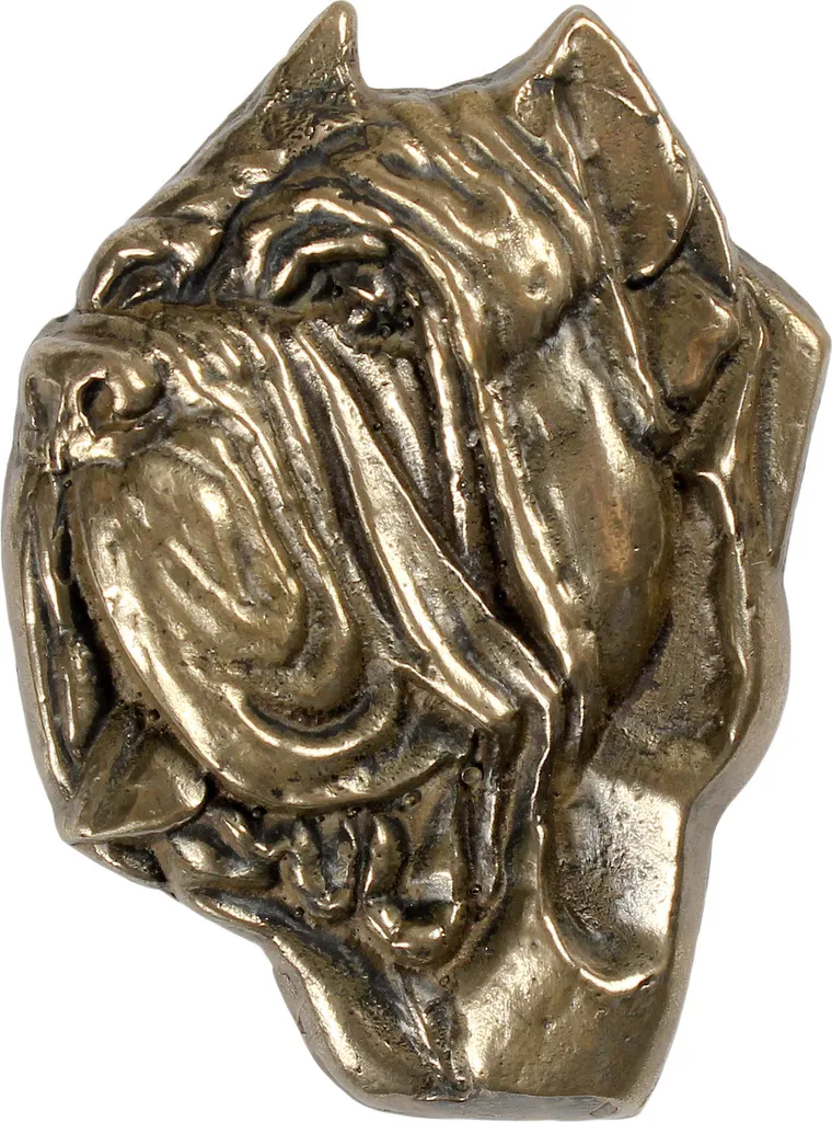 Plaque Commémorative Mastiff Napolitain I Art-Dog avec Dédicace Unique