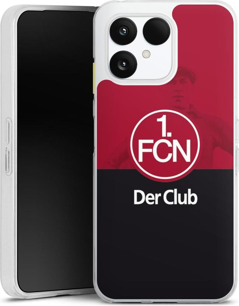 DeinDesign Handyhülle für Fairphone 6 Silikon Hülle Case Smartphone Schutzhülle 1. FC Nürnberg Der Club Offizielles Lizenzprodukt