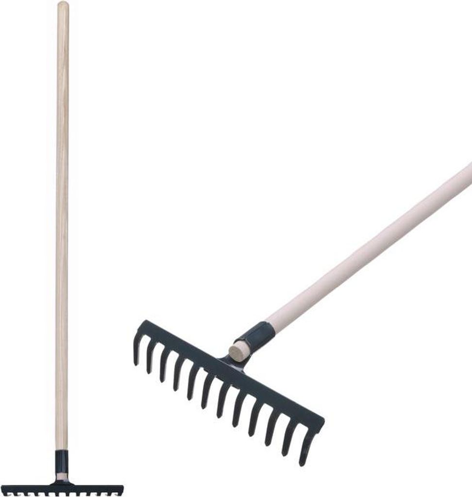Grabie ogrodowe Strend Pro R105, 12 zębów, drewniany Zdjęcie produktu 