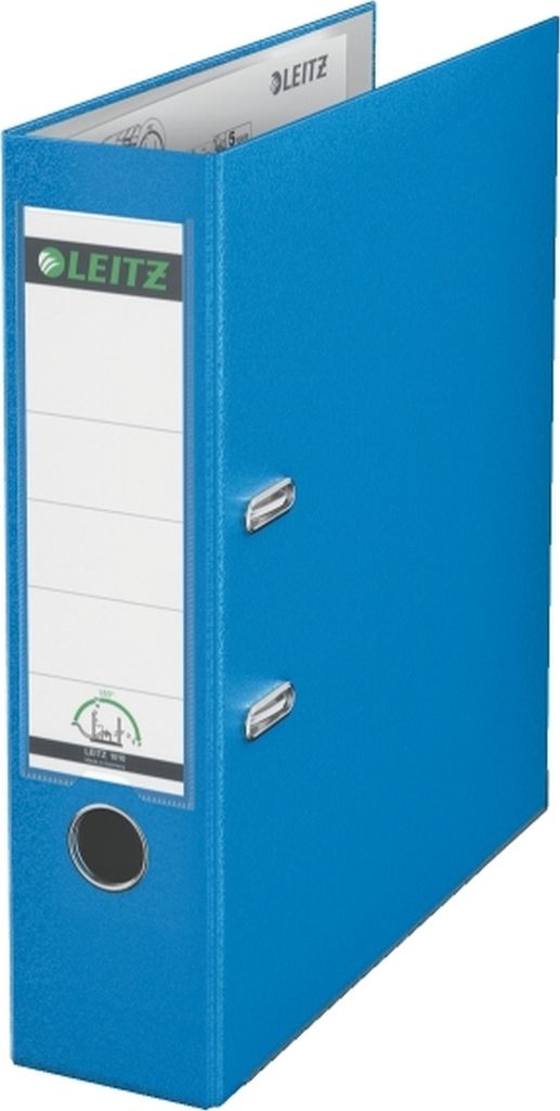 Leitz - Ordner Leitz 1010 180 ° 80mm pp a4 hellblau | 1 Stück | 20 Teile