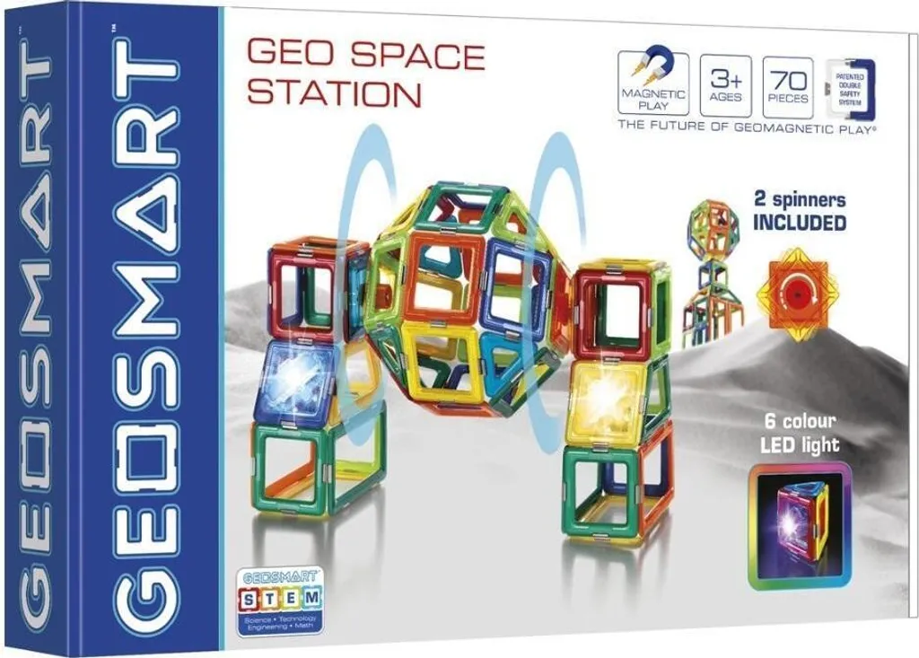 Jouet Éducatif GeoSmart GeoSpace Station pour Apprendre en s'Amusant