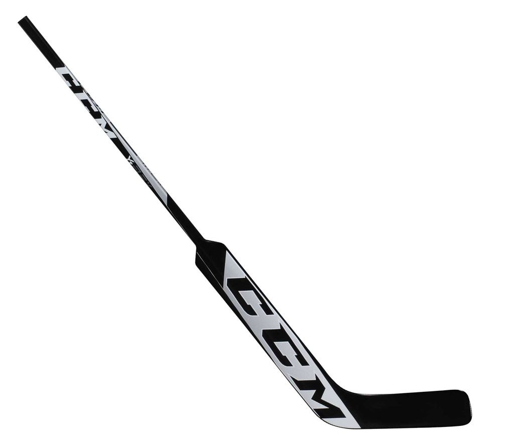 Bâton de gardien CCM Eflex YTH, Enfants, blanc-noir, 18", Image du produit 