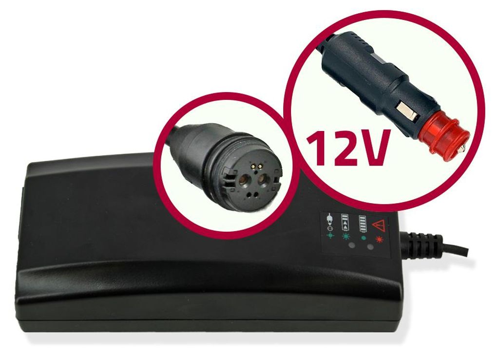 Ładowarka BMZ do samochodów, 12V na 42V, 2A, firmy Zdjęcie produktu 