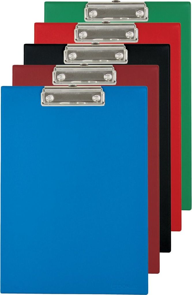DONAU 2708001-99 Klemmbrett PVC A4 sortiert Produktbild 