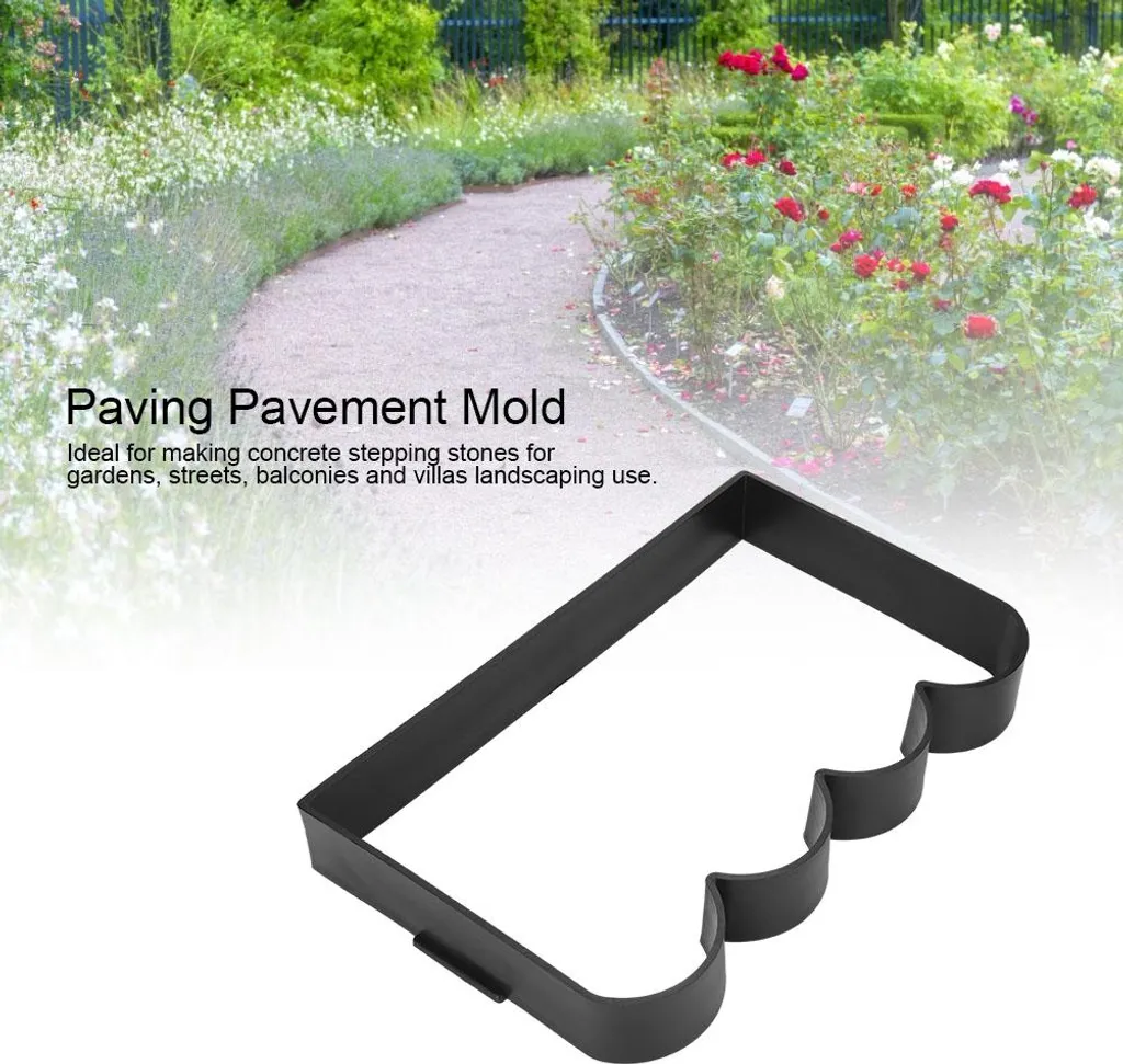 Moule pour pavés de jardin DIY pour créer une allée de maison propre