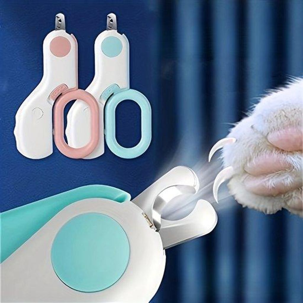 Professionelle Nagelknipper für Hunde und Katzen mit LED-Licht, Tierpflegeprodukte.