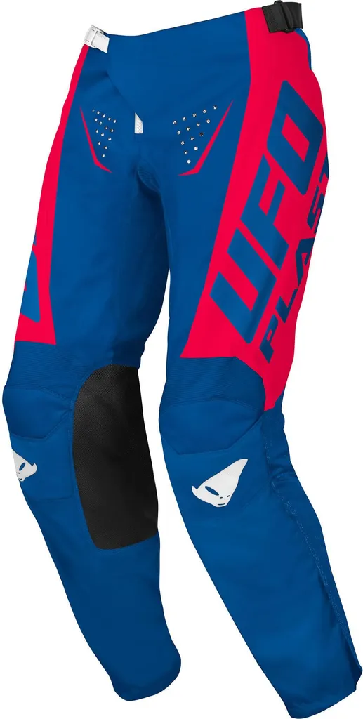 Pantalon UFO PLAST MX Oblivion Bleu Rouge Taille 52 pour Moto Cross