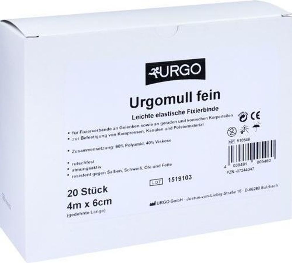 Urgomull fein, lose, 6cm x 4m Pack: 20 Stück | Packung (20 Stück)