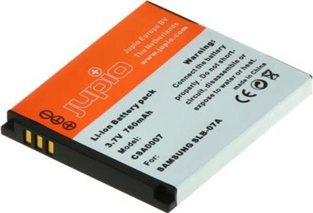 Akku Jupio SLB-07A pro Samsung 760 mAh