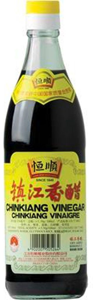 Aceto di riso nero Chinkiang 550ml - Hengshun Immagine del prodotto 