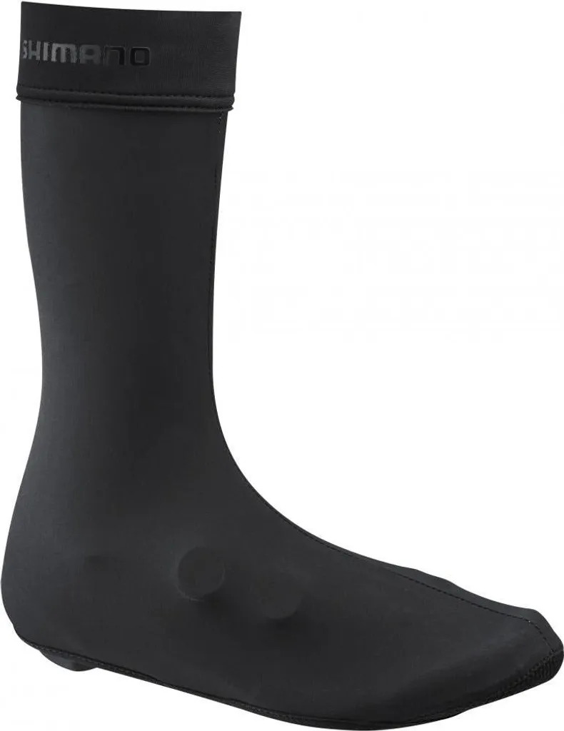 Couvre-chaussures imperméables Shimano Dual Rain Noir Taille 44-46