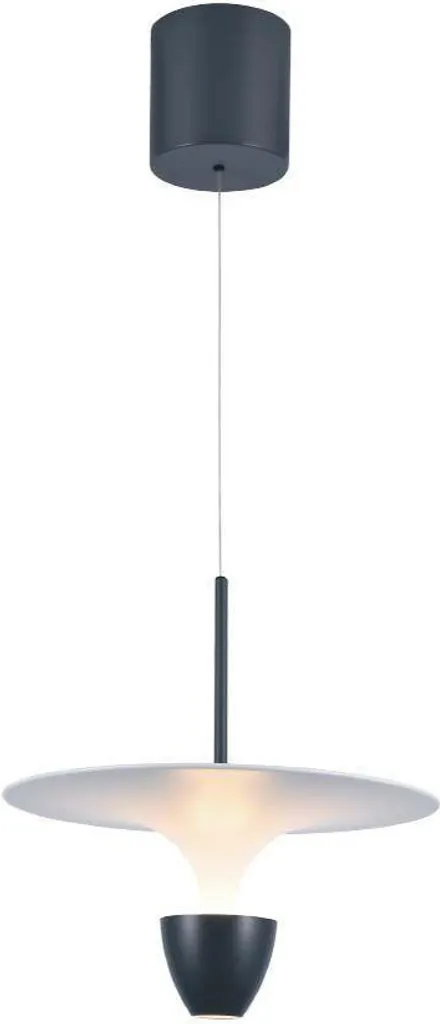 Suspension LED Contemporaine V-TAC 3000K Bicolore Gris/Blanc