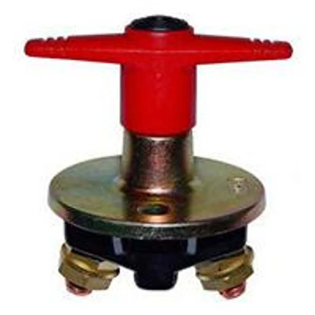 Coupe Batterie Unipolaire 250A avec Clé Fixe - Protection 24V et Bornes M10