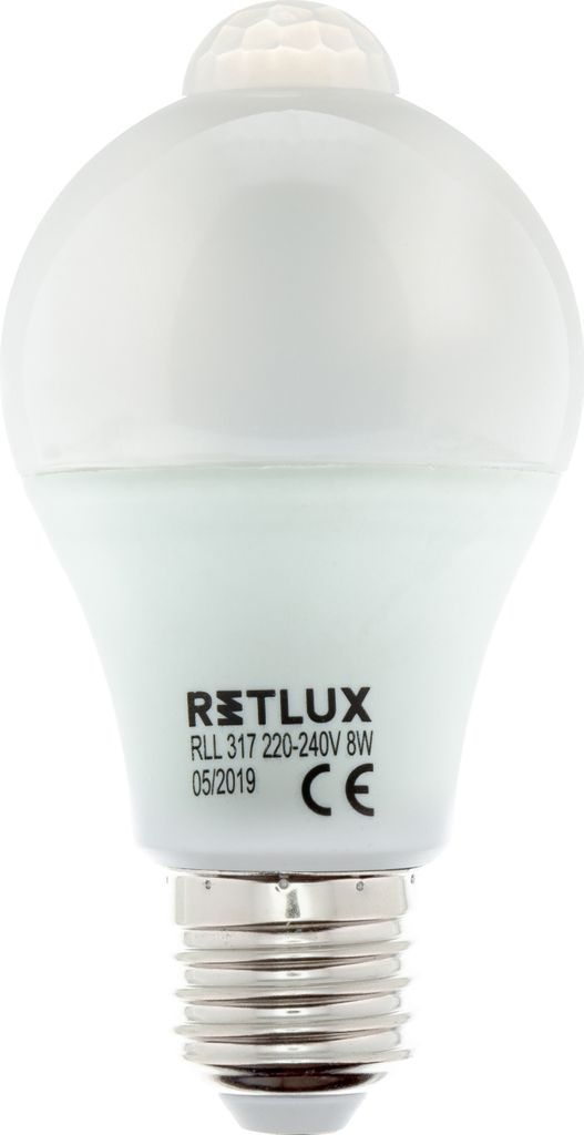 RETLUX RLL 317 LED žárovka se soumrakovým a pohybovým Obrázek produktu 