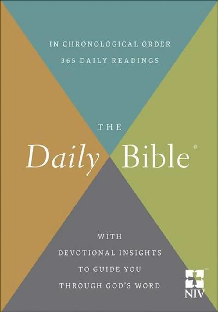 Bible NIV Daily Bible anglaise - Finissez enfin de lire la Bible en un an