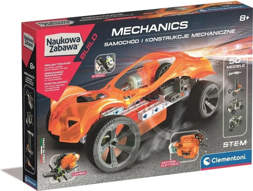 Laboratoire de Mécanique Voiture 50872 avec 250 Pièces et Engrenages