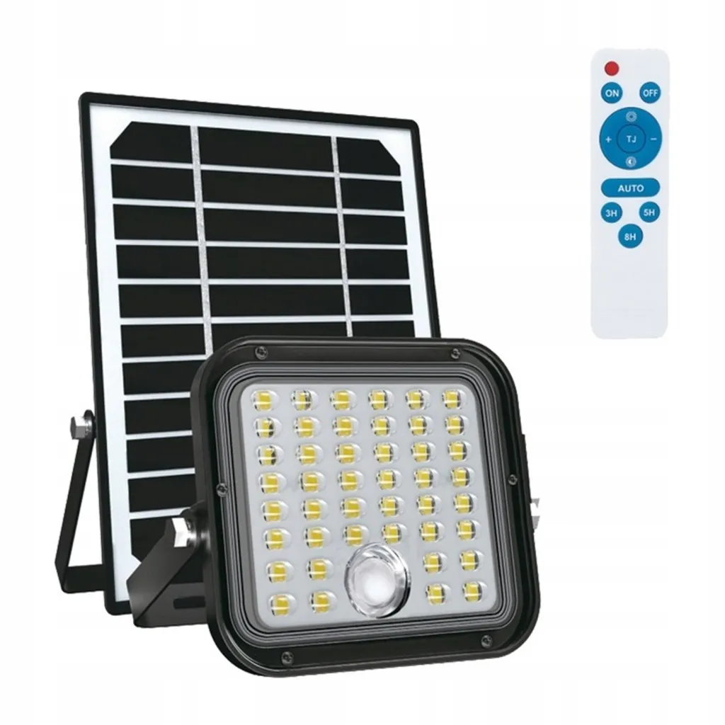 Proiettore Solare 10W LED 1500lm: Efficienza Green con Telecomando IR - 19