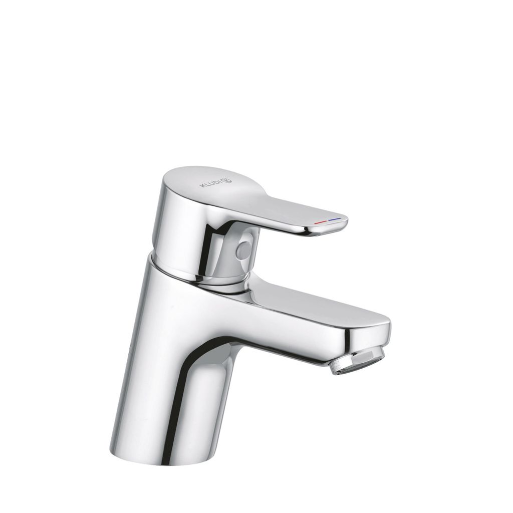 KLUDI PURE&EASY Waschtisch-Einhandmischer, Auslaufhöhe 60mm, ohne Ablaufgarnitur, chrom, 373870565